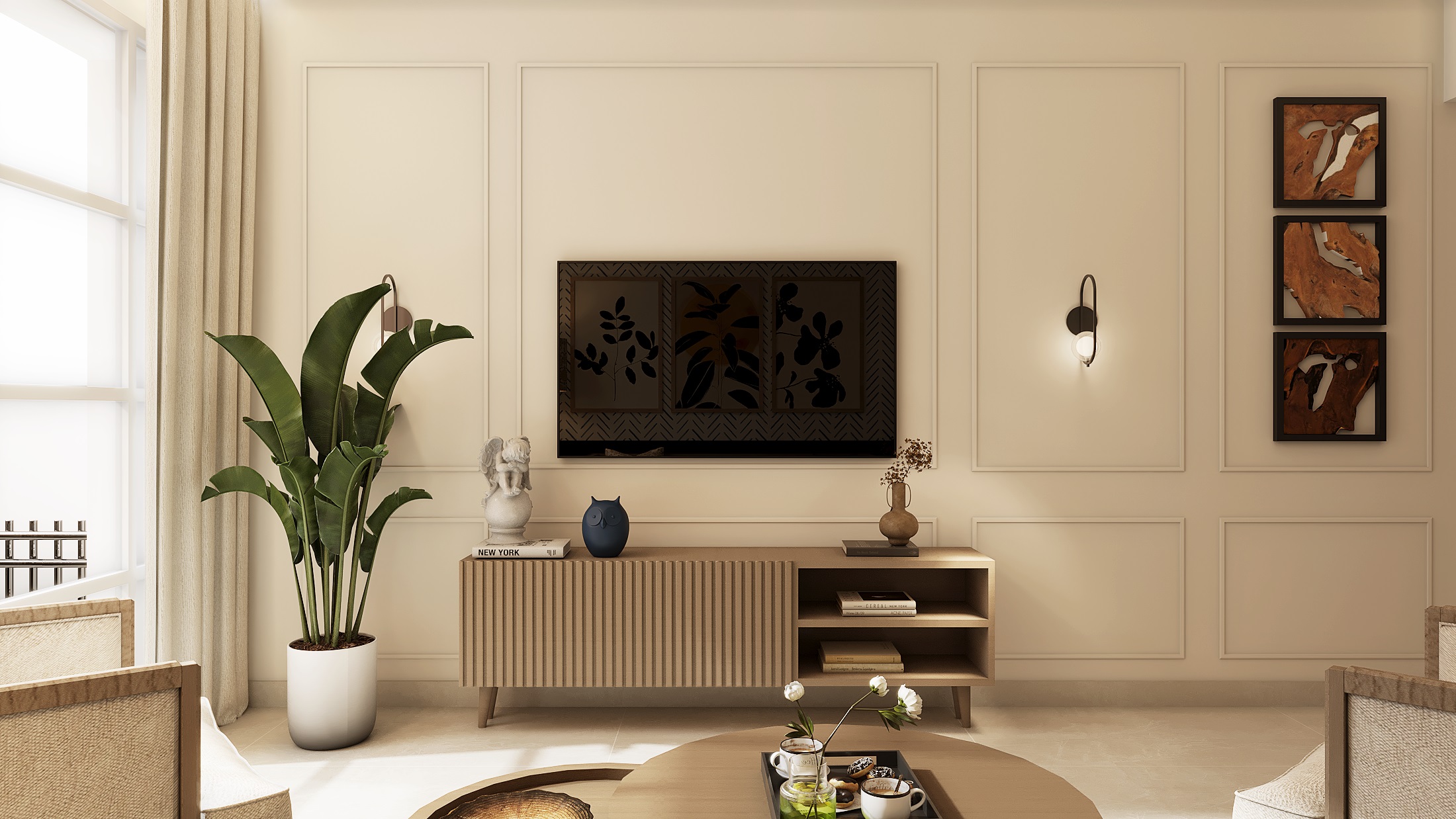 La Wisteria Living Room View 03